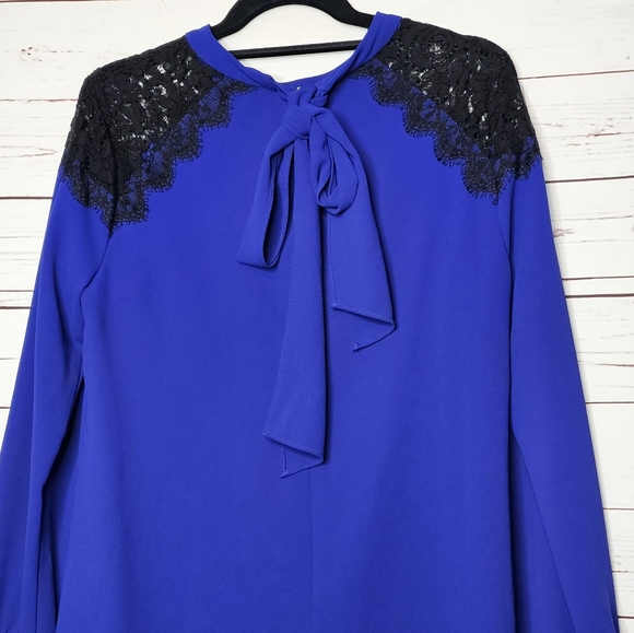 CeCe by Cynthia Steffe Blue Shift Dress - Picture 7 of 14